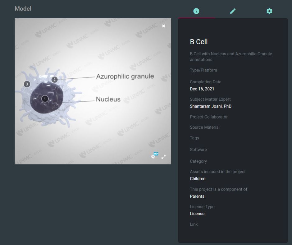 3D Medical Visualization Example