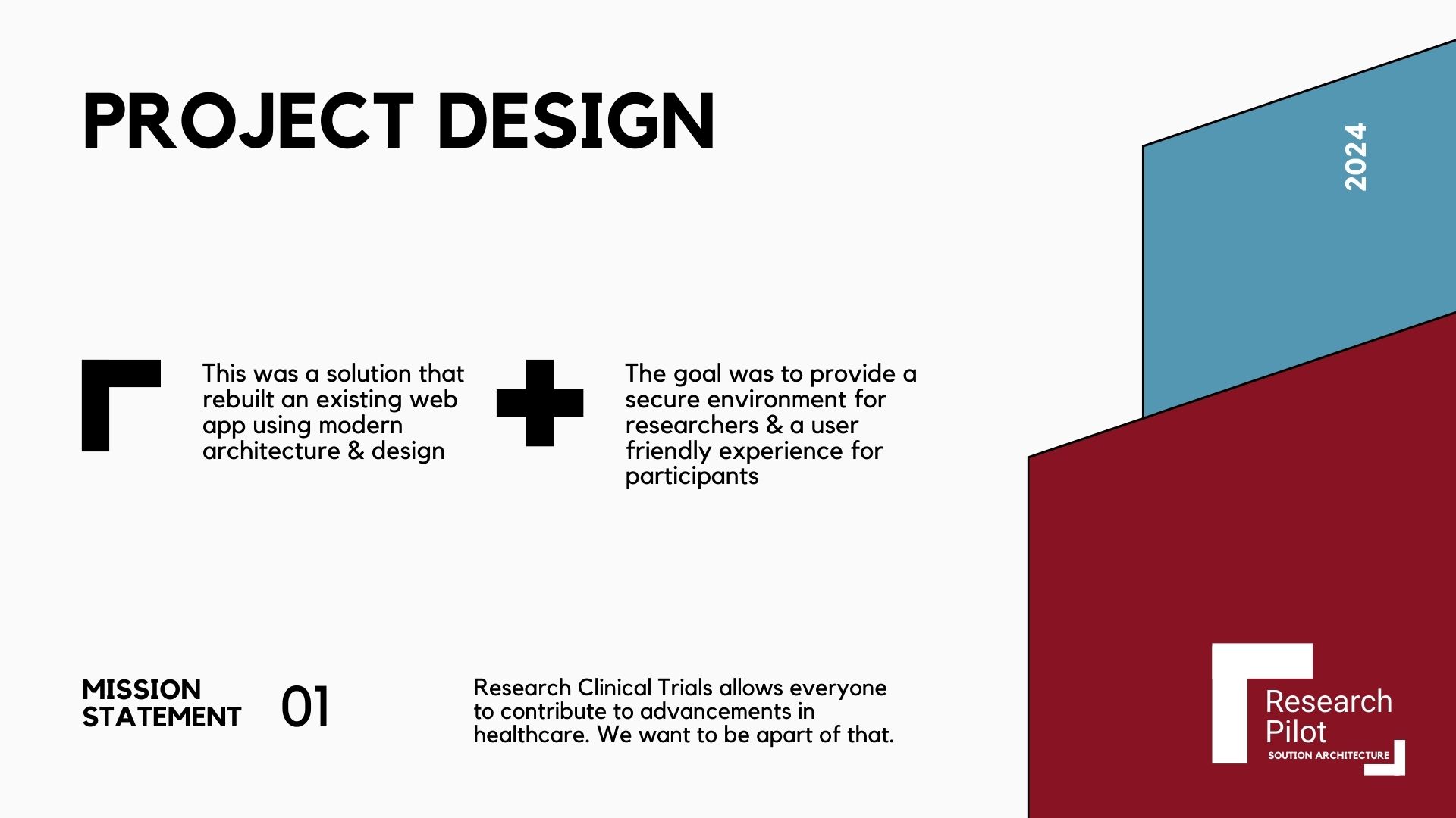 Research Clinical Trials Architecture Slide 2